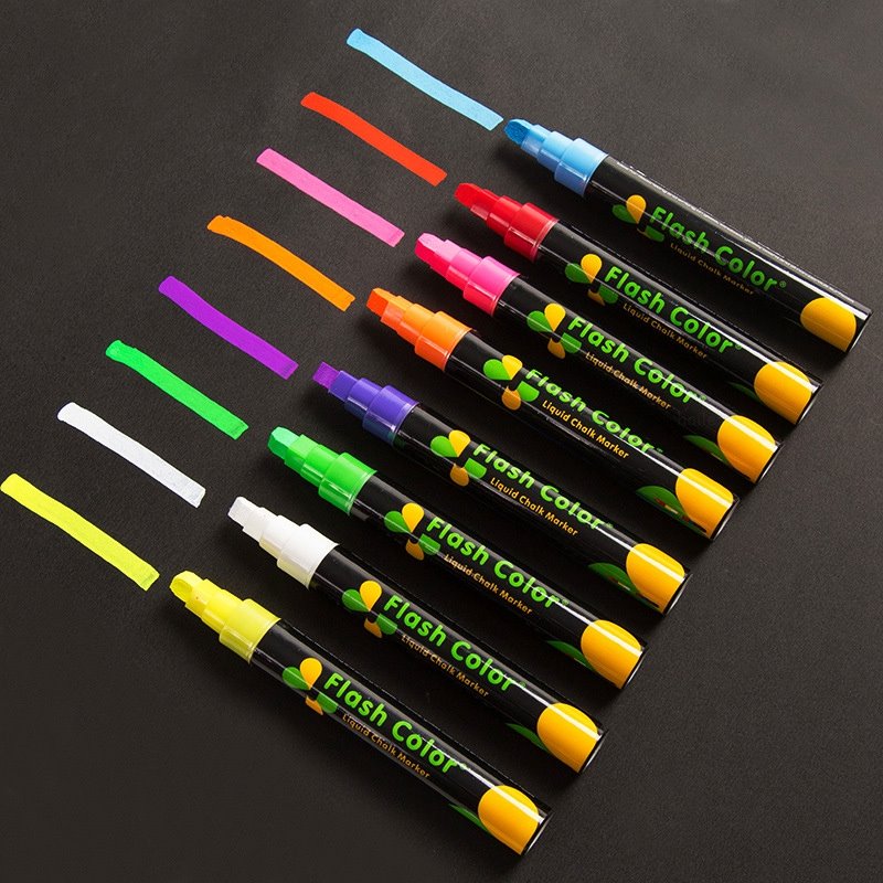 8 gói bút phấn lỏng 6mm