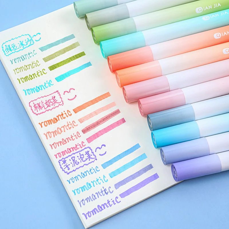 Phấn highlight 12 màu Pastel