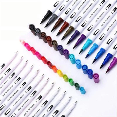 Bút đánh dấu màu nước Dual Tip Art